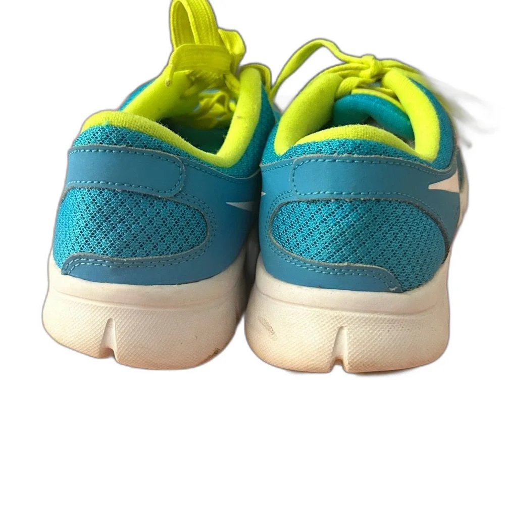 Nike Flex Experience Sneakers Womens US 8 Blue Lace Running Gym Workout Shoes